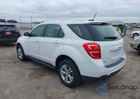 2016 Chevrolet Equinox Ls из США, поврежденный, VIN 2GNFLEEK5G6126131